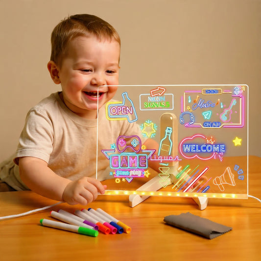 Glowtavlan™ – Skärmfri lek som väcker fantasin till liv